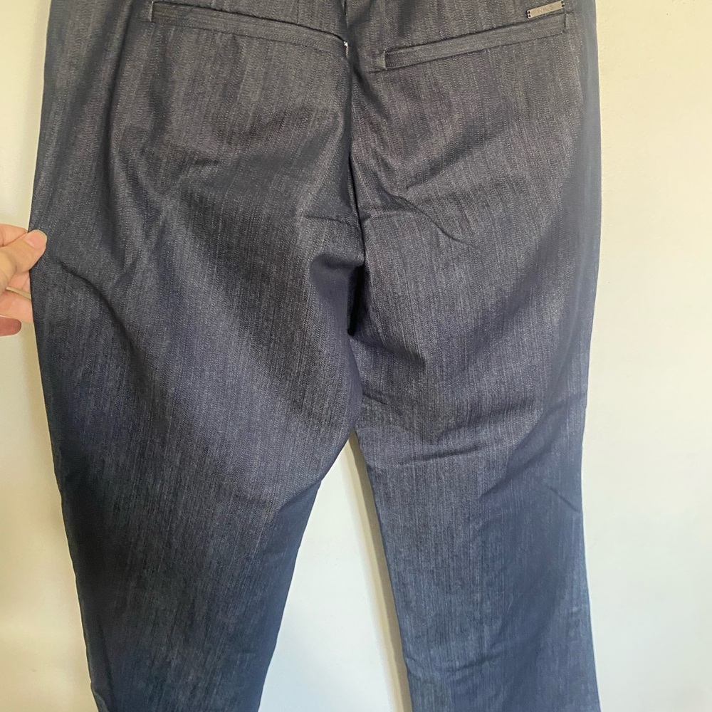 Women’s New York and company wide leg Jean trousers size 2 short ( they were hem - Picture 6 of 6